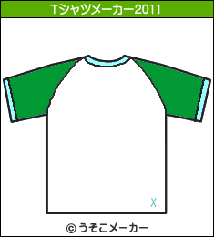 XANXUSのTシャツメーカー2011結果