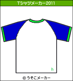 hideのTシャツメーカー2011結果