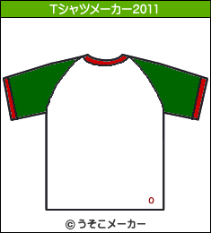 oj[のTシャツメーカー2011結果