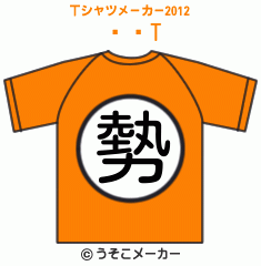 İͤのTシャツメーカー2012結果