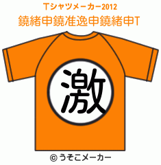 鐃緒申鐃准逸申鐃緒申のTシャツメーカー2012結果
