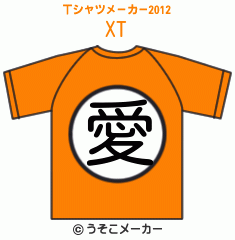 XのTシャツメーカー2012結果