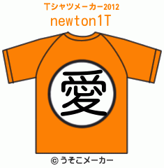 newton1のTシャツメーカー2012結果