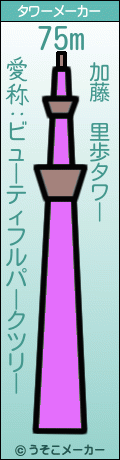 加藤 里歩のタワーメーカー結果