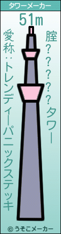 腟?????のタワーメーカー結果