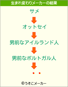 ܱʺの生まれ変わりメーカー結果