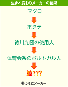 膣???の生まれ変わりメーカー結果