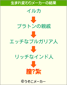 膣?紮の生まれ変わりメーカー結果