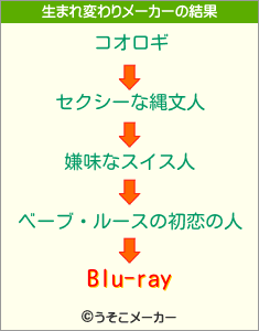 Blu-rayの生まれ変わりメーカー結果