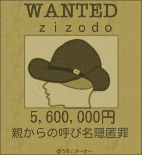 ｚｉｚｏｄｏのウォンテッドメーカー結果