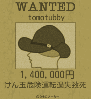 tomotubbyのウォンテッドメーカー結果